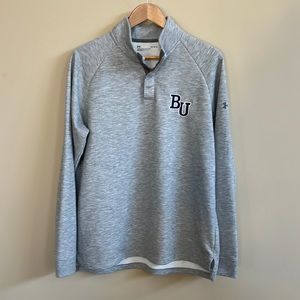 Bethel University Under Armour Gray Quarter Sweatshirt
